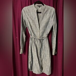 Brooks Brothers Chambray Shirtdress Size 6